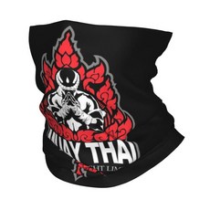 무에타이 태국 반다나 겨울 넥워머 방풍 랩 페이스 스카프 스키 격투 스포츠 가이터 헤드밴드, 20. 1