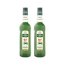 떼세르 판단 시럽 700ml 판단라떼 Teisseire, 2개