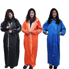 長版寬鬆雨衣 全身防護 輕巧便攜 登山健行適用, 藍色, 1個