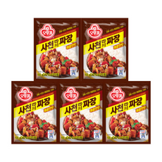 오뚜기 사천짜장 100g 5개