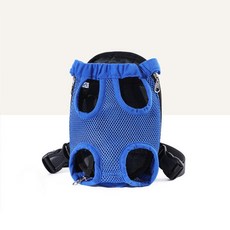 라이프가드삽 애완동물 가방 애완동물가방 여행 가방, S 0.5-2kg [등길이 28cm 미만], 1개, 블루
