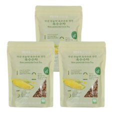 자연주의 국산 무농약 옥수수로 만든 옥수수차, 3개, 1개입, 300g