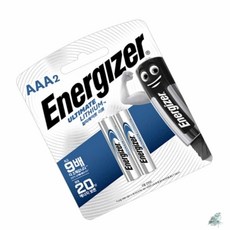 더캔토 얼티메이트 리튬 건전지 AAA L92BP2 2개입 무선마우스건전지, 1, 2