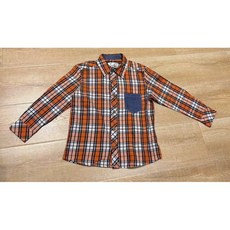 童裝長袖格子襯衫 - 全新現貨薄款襯衫