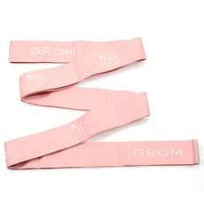 전신 운동 다기능 요가 및 필라테스 저항 밴드 - 휴대용 유연성 근력 트레이너 초보자 홈 피트니스 댄, 02 핑크