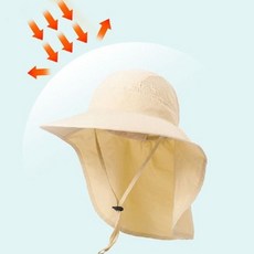 (가디언블루) 목가리개 일모자 작업모자 농사모자MCL