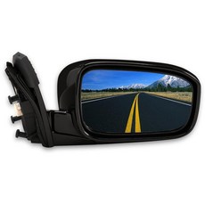 LOIYLLEN 혼다 어코드 LX/EX/SE 2003 2004 2005 2006 2007용 오른쪽 조수석 백미러 교체 - 5핀 전원 조절 난방용 백미러. OEM: 76200