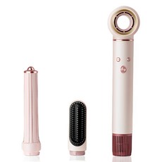 키힐 다용도 고속 에어 브러시 세트 핑크 패키지