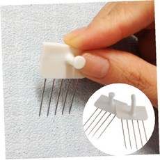 벽걸이 액자고정핀 무타공 벽면보호 그림걸이 시계거치 가방수납 원룸인테리어, 1개, U자형10개