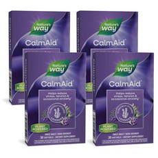 네이처스웨이 캄에이드 라벤더 소프트젤, 4개, 30정