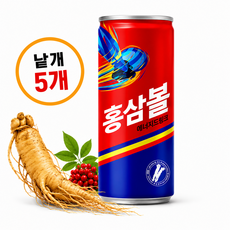 온니위드 파워풀 홍삼음료, 5개, 245ml