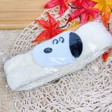 Snoopy 史努比洗臉髮帶 可愛造型柔軟親膚吸水髮箍, 1個, Snoopy史努比洗臉髮帶
