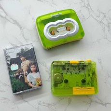 테이프 카세트 플레이어 레트로 투명 감성 USB 워크맨 1. 워크맨+테이프