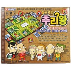 바니랜드 추리왕 보드 게임, 혼합색상, 15개