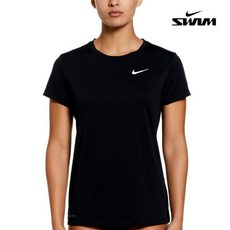 ㅇ매장정품ㅇ 나이키스윔 [나이키스윔] 여자래쉬가드 에센셜 숏 슬리브 하이드로가드 NESSD350-001 132901