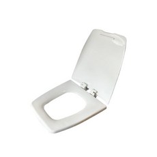 寶島牌 下鎖式 方形通用款馬桶蓋 A-801 牙色, 1個, 牙色 超取限 個 只能合小東西