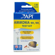 API 魚博士阿摩尼亞測試劑 NH3/NH4+ 水質測試 130 次份量, 1個, D175 API 魚博士阿摩尼亞測試劑
