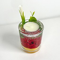 카네이션 젤양초 만들기 - 1인세트, 1개, 1인세트+투명상자 1개