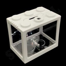 온지니 마리모 키우기 미니어항 화이트 마리모키우기