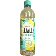 웅진 티즐 제로 유자 그린티 500ml, 1개