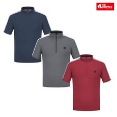 [레드페이스 본사] 남성 아이스액티브하프짚티셔츠 REWMTSM21015