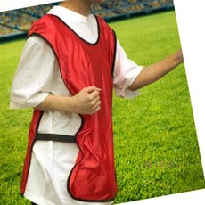 엠비아5 밴드형 팀조끼 레드 단체복