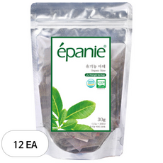 에빠니유기농삼각허브차 마테차, 1.5g, 20개입, 12개