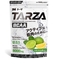 TARZA(타자) BCAA 8000mg 아미노산 구연산 파우더 레몬 라임 풍미 국산 1kg