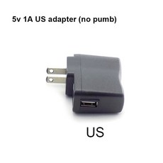 화이트 블랙 5V USB 워터 펌프 잠수정 조용한 호스 튜브 탱크 물고기 분수 브러시리스 도구 순환 수족관 애완, for choose, 5V adapter US