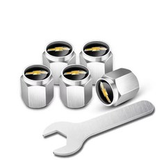 밸브캡 액세서리 장식 캡 금속 에어캡 마개 밸브 커버, 쉐보레, 1개