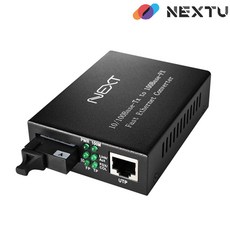SC타입 광 미디어컨버터 WDM지원 A타입 NEXT-200FSCSW40A, 1개
