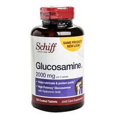 Schiff 氨基葡萄糖錠 2000mg, 150顆, 1罐