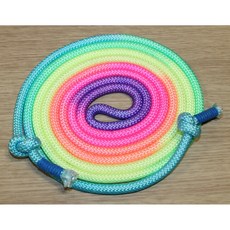 리미카 리듬체조 줄 수구 리듬체조로프, 1개, 레인보우