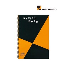 마루맨 디자인 스케치북 A4 287x202mm 24매