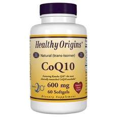 Healthy Origins 輔酶Q10軟膠囊 600mg, 60顆, 1罐