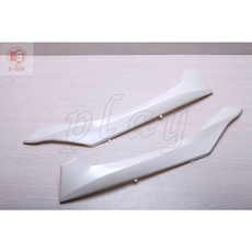 EG部品 SMAX/1DK 邊軌 (珠白烤漆) 車殼側條, 1個, 騎車時左邊-L,珠白