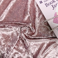 CRT 023 탐나요 빈티지 패턴 벨벳 스판 원단 무늬 패브릭 무지 대폭 천, 1개, 인핑크