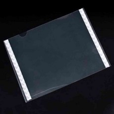 늘DIX 부착식 투명 포켓파일 A4 가로형