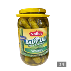 코스트코 낼리스 베이비 딜 피클 1L /1개 단품, 2개