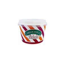 프리몰 750cc 종이그릇 반투명뚜껑 세트 100개 밥그릇 국그릇 라면용기, 1개, 100개입