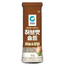 청정원 허브맛솔트 마늘 양파 식사 중식 집밥 혼밥 점심시간 일식, 1개