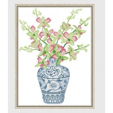 Diy 진주 부분 비즈 자수 크로스 스티치 비즈 자수 꽃병 구슬 장식 홈 장식 공예 바느질 액세서리, 895, 30x46cm, 1개