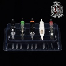 DH TATTOO SUPPLY 一次性紋身針擺放盤 - 方便整理工作台，專業有序, 1個