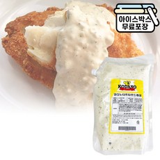 에이치에이유통 코다노 타르타르 드레싱 2kg 업소용 소스 생선까스 튀김, 1개