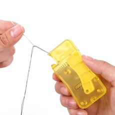 간편 바늘 실끼우개 노안 실끼우기 끼우게 실꿰기 실끼우개 실끼우기 실끼우게, 1개