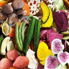 동결건조 과일 튀긴 야채 믹스칩 500그램 바삭함, 1개, 500g