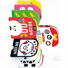 시각훈련 베이비 모빌 초점책 세트