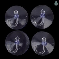 꿈꾸는비 흡착 후크 고리 4개 원룸후크