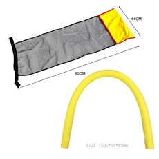 플로트 풀 의자 라운저 안락 메쉬 팽창식 링 해먹 매트리스 수영장 액세서리, 01 China Mainland, 06 Set yellow