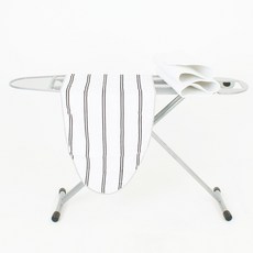호텔용 스탠드 다리미판 커버+패드 (135 x 50 cm) 블랙스트라이프 (다리미판 미포함) cz, 1개